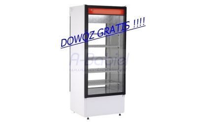 Szafa chłodnicza przeszklona przelotowa 62,5cm, SCh-2S 625