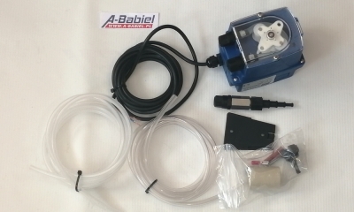 Dozownik płynu nabłyszczającego, elektryczny, pompa dozująca, zestaw do zmywarek gastronomicznych